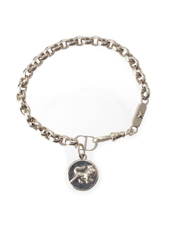 Christian Dior Jewelry - Dior Peter Doig Lion Motif Bracelet Silver